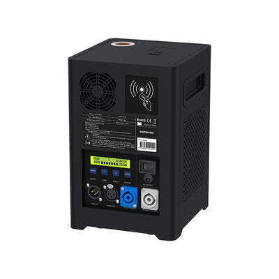 Sparkular - Battery powered wireless SPARKULAR, built in battery, weight 6 kg, black color