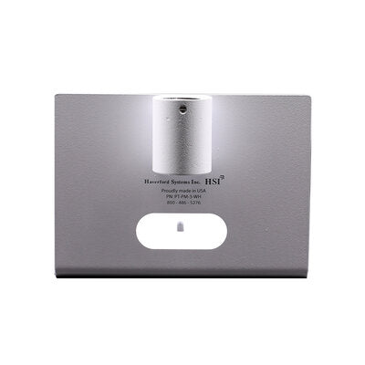 PTZ Camera Pole Mount (Large) - PTZ camera large pole mount, for use with 1" pipe, universal design, white