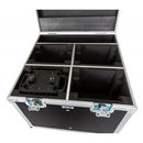 MOVING HEAD CASE 9 - Flight case designed to carry 4 x EXPLORER SPOT or 4 x INTRUDER