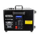 BT-POWERJET Mk2 - 3200 W powerful vertical smoke machine, 12 m high smoke columns, 35 RGB LEDs