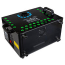 BT-POWERJET Mk2 - 3200 W powerful vertical smoke machine, 12 m high smoke columns, 35 RGB LEDs