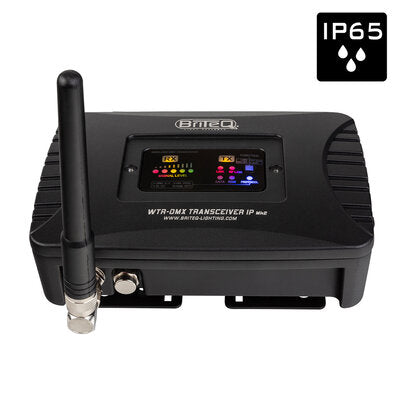 WTR-DMX TRANSCEIVER IP Mk2 - Outdoor IP65 wireless DMX-transceiver (W-DMX / CRMX), compatible with both LumenRadio and Wireless Solution, 150 m range, 2.4 GHz band