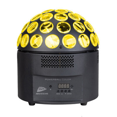 POWERBALL COLOR - DMX-controlled - 200 W rotating RGBW LED BALL