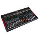LIVE-16 - PA analogue live mixer, 16 inputs / 14 channels, built in media player