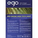 EGO Technologies - EGO - PRO SMOKE FLUID - HI TECH LIGHT - Universal pro fluid for smoke machines, high tech light, 5 L can