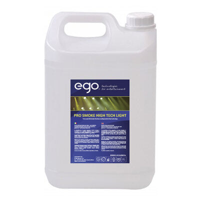 EGO Technologies - EGO - PRO SMOKE FLUID - HI TECH LIGHT - Universal pro fluid for smoke machines, high tech light, 5 L can