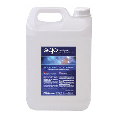 EGO Technologies - EGO - SMOKE FLUID -  HIGH DENSITY - Universal dense fluid for smoke machines, 5 L can