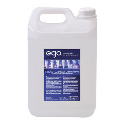 EGO Technologies - EGO - SMOKE FLUID - FAST DISSIPATING  - Universal pro fluid for smoke machines, fast dissipating, 5 L can