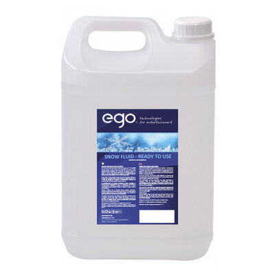 EGO Technologies - EGO - SNOW FLUID - READY TO USE - Universal fluid for snow machines, 5 L can