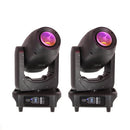 PACK LYRE MATIC 3EN1 250W - Pack of 2 hybrid moving heads (Spot, Beam and Wash), 250 W LED + flight case