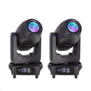 PACK LYRE MATIC 3EN1 250W - Pack of 2 hybrid moving heads (Spot, Beam and Wash), 250 W LED + flight case