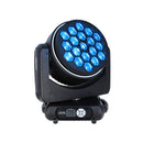 PACK LYRE HOAX 19x40W RING - Pack 2 multifunctional Wash moving heads, 19 x 40 W RGBW (4-in-1) LED each + flight case