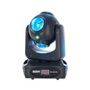SOLARIUS - Moving head with an infinitely rotating ball head and equipped with 4 x 25 W RGBW LEDs producing beautiful multicolored beams, 2 red and green laser sources of 50 mW each
