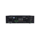 PA 120 MEDIA - 120 W RMS receiver, 70 / 100 V or 4 - 16 ohm , Class-D amplifier, USB, FM, Bluetooth player, 3 inputs, 220 V AC and 24 V DC power supply