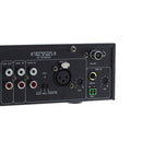 PA 120 MEDIA - 120 W RMS receiver, 70 / 100 V or 4 - 16 ohm , Class-D amplifier, USB, FM, Bluetooth player, 3 inputs, 220 V AC and 24 V DC power supply