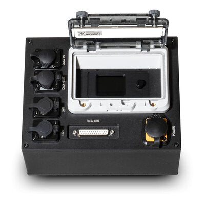 Laserworld - ShowNET PRO Interface - Professional network interface for laser control, build in ShowNET,  rainproof aluminium housing, indoor and outdoor use