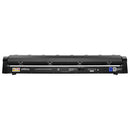 LASER Bar 8X500RED - 8 X 500 mW red laser +  7 x 4-in-1 4 W RGBW LED bar