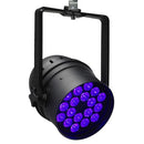 irLED64-18x12SIXsb  - LED PAR 18 x 12 W RGBAW+UV - Black