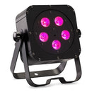 irLEDFLAT-5x12SIXb  - LED Flat PAR 5x12 W RGBAW+UV