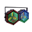 PAR 2BEE - Pack 2 retro LED spotlights 3 x 50 W COB + 36 RGB LEDs