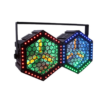 PAR 2BEE - Pack 2 retro LED spotlights 3 x 50 W COB + 36 RGB LEDs