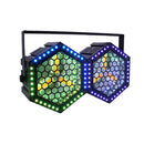 PAR 2BEE - Pack 2 retro LED spotlights 3 x 50 W COB + 36 RGB LEDs