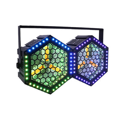 PAR 2BEE - Pack 2 retro LED spotlights 3 x 50 W COB + 36 RGB LEDs