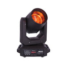 LYRE BEAM 120W COB - 120 W COB moving head beam, 2° beam width, 8 colors + white + rainbow effects, 12 patterns + white + rainbow effects for Gobo wheel,  18 facets prisms, DMX IN/OUT