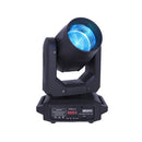 LYRE BEAM 120W COB - 120 W COB moving head beam, 2° beam width, 8 colors + white + rainbow effects, 12 patterns + white + rainbow effects for Gobo wheel,  18 facets prisms, DMX IN/OUT