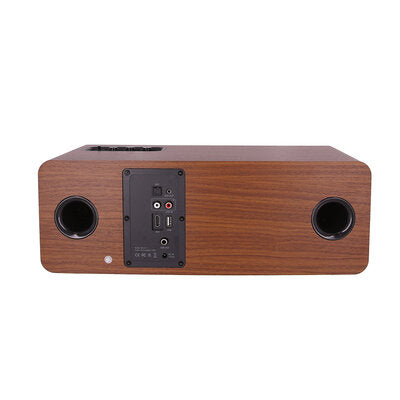 VELA V - 2 ways multimedia loudspeakers, classic design, 60 W, 4" woofer per CH, Bluetooth, USB, remote control