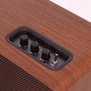 VELA V - 2 ways multimedia loudspeakers, classic design, 60 W, 4" woofer per CH, Bluetooth, USB, remote control