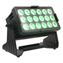 EGO Professional - Kit 4 x battery powered IP65 spotlight - floodlight, 18 x 10 W RGBW 4-in-1 LEDs + flight case