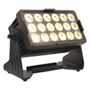 EGO Professional - Kit 4 x battery powered IP65 spotlight - floodlight, 18 x 10 W RGBW 4-in-1 LEDs + flight case