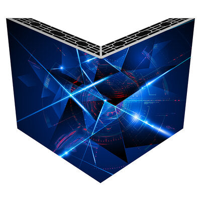 Yes Tech - P2.9 MG9 cube - Indoor & outdoor, 1516 copper wire full black LED, IC DP 3254, 3500 - 3800 nit white balance brightness, 3840 - 7680 Hz, IP 65, 500 x 500 mm, 6.6 kg