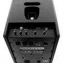 Line Two - 1000 W wooden line array coloum + subwoofer system, 2 x 8" LF + 8 x 3", DSP, 4 channel mixer, Bluetooth receiver