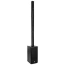 Line Two - 1000 W wooden line array coloum + subwoofer system, 2 x 8" LF + 8 x 3", DSP, 4 channel mixer, Bluetooth receiver