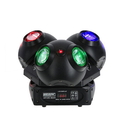 ARTURO-BEAM - Lighting effect, 3-in-1 multi-beam modes + red / green / blue laser + Wash / Strobe