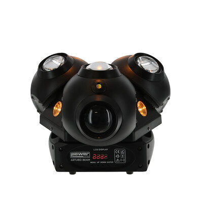 ARTURO-BEAM - Lighting effect, 3-in-1 multi-beam modes + red / green / blue laser + Wash / Strobe