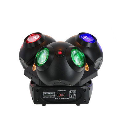 ARTURO-BEAM - Lighting effect, 3-in-1 multi-beam modes + red / green / blue laser + Wash / Strobe