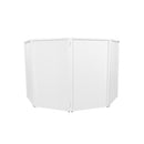 DJ PANEL 120 WH - Black DJ panel kit + 2 Lycras + cover, white