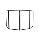 DJ PANEL 120 BL - Black DJ panel kit + 2 Lycras + cover, black