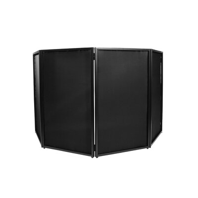 DJ PANEL 120 BL - Black DJ panel kit + 2 Lycras + cover, black