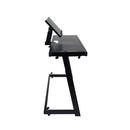 DJ TABLE 130 - DJ table, 130 x 45 x 65 - 90 cm,  ideal for 2 CDJ 3000 players / turntable + 1 mixer