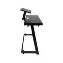 DJ TABLE 130 - DJ table, 130 x 45 x 65 - 90 cm,  ideal for 2 CDJ 3000 players / turntable + 1 mixer