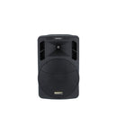 BE 9412 V2 - 250 W portable PA system with MP3 / SD / USB / DIVX / Bluetooth / CD player + 2 UHF handheld microphones, battery powered