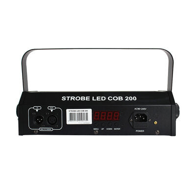 STROBE LED COB 200 - 200 W Strobe lamp with 8 white COB LED
