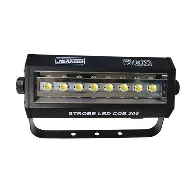 STROBE LED COB 200 - 200 W Strobe lamp with 8 white COB LED