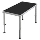 PLTS-2x1  -  2m x 1 m antislip 750 kg/m² platform - black Delivered without feet