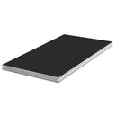 PLTS-2x1  -  2m x 1 m antislip 750 kg/m² platform - black Delivered without feet