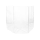 DRUMS SHIELD 5-120 - Plexi battery pack, acrylic screen made up of 5 panels designed for acoustic drums